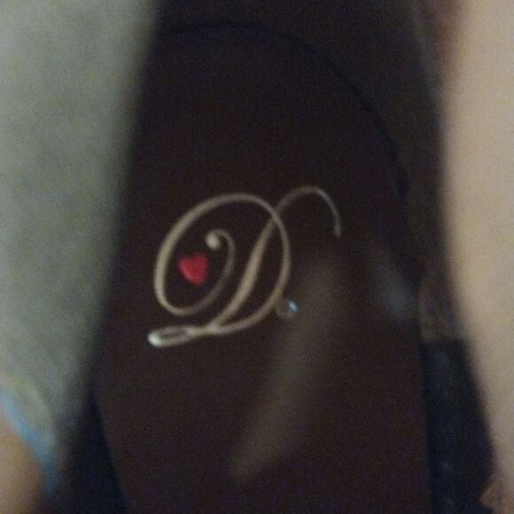 Heart in D Brand Brown Knee High Suede Wedged Heeled Boots Size 8.5! 👢👢👢 - Picture 12 of 15